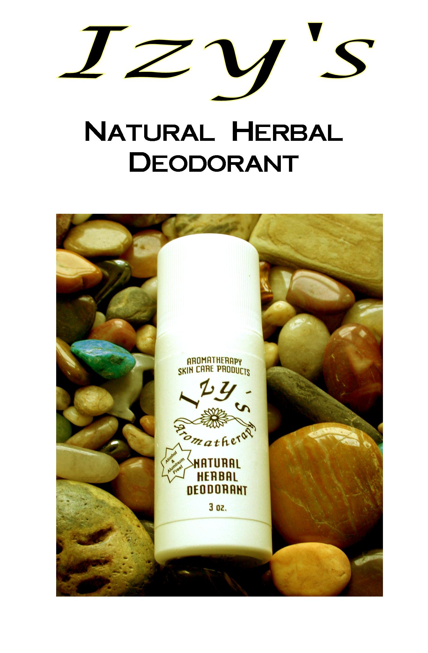 Izy's Natural Herbal Deodorant